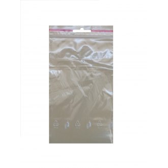 Zipové sáčky DEUTCH rychlouzavírací,­ 10x15 cm,­ 40 µm,­ 100 ks