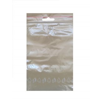 Zipové sáčky DEUTCH rychlozavírací,­ 12x17 cm,­ 40 µm ,­ 100 ks