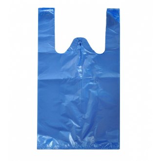 Taška MINI modré,­ zelené,­ 12x30+16 cm,­ 4 µm,­ balení 2000 ks v kartonu 2 balení