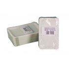 Tácek papírový bílý 20 x13,5 cm, velikost 4 ,obdélníkový tvar, baleno po 100 ks